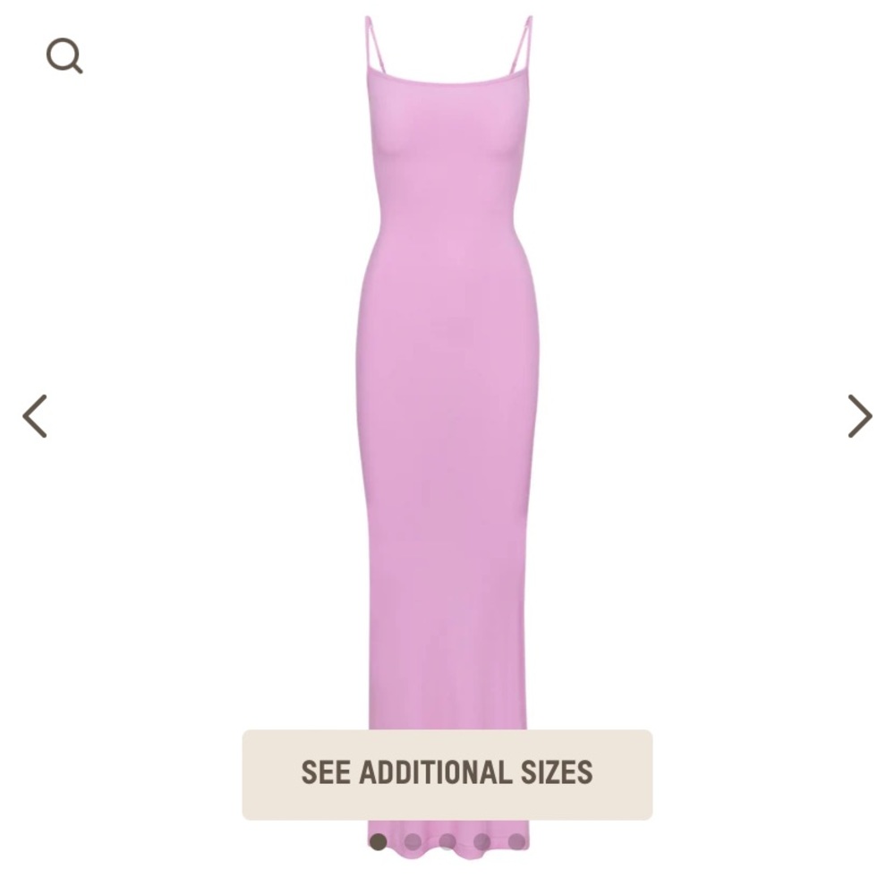 SKIMS Lilac Maxi Dress